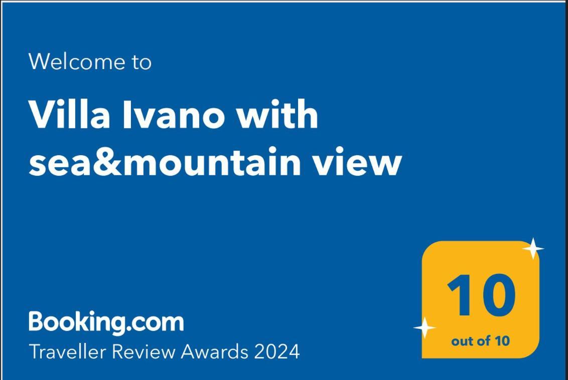 Villa Ivano With Sea&Mountain View Kastel Stari Exterior photo